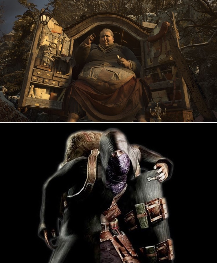 Resident Evil Village  
Resident Evil 4