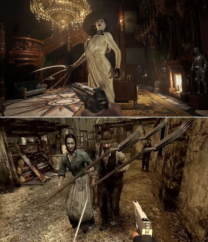 Resident Evil Village  
Resident Evil 4