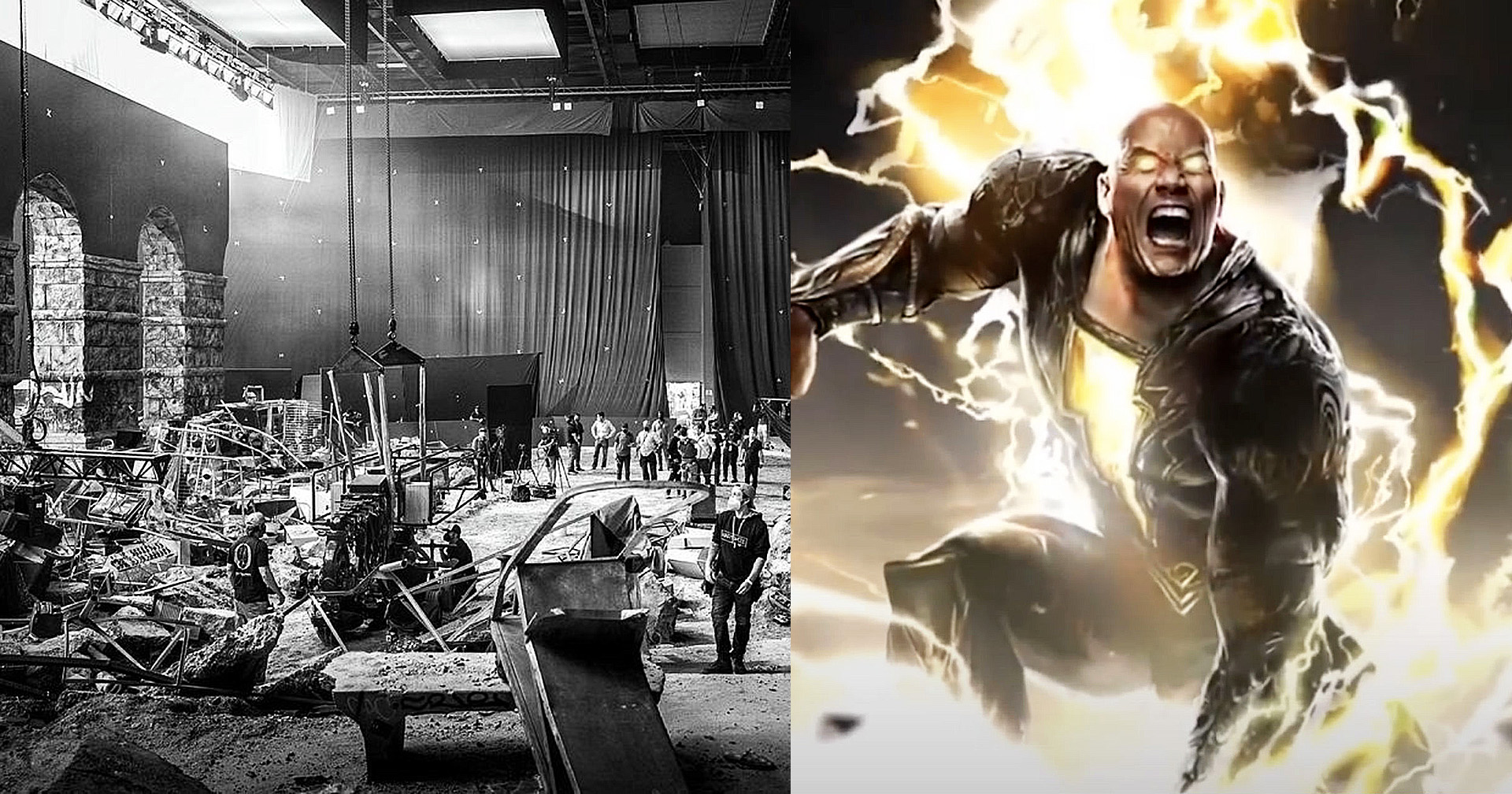 ดเวย์น จอห์นสัน โชว์ภาพฉากถ่ายทำสุดอลังการของ ‘Black Adam’