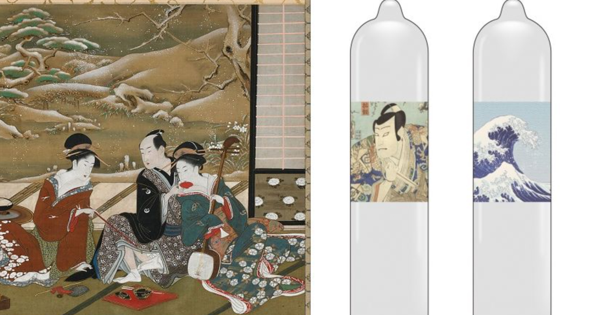 ‘Okamoto’ ผลิตถุงยางลายภาพวาดญี่ปุ่นต้อนรับ ‘มหกรรมกีฬาโอลิมปิก’
