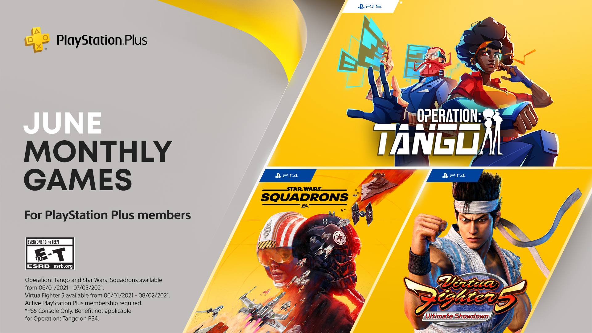 Sony เผยรายชื่อเกมฟรีของชาว PS Plus ประจำเดือนมิถุนายน 2021 (โซน 1)