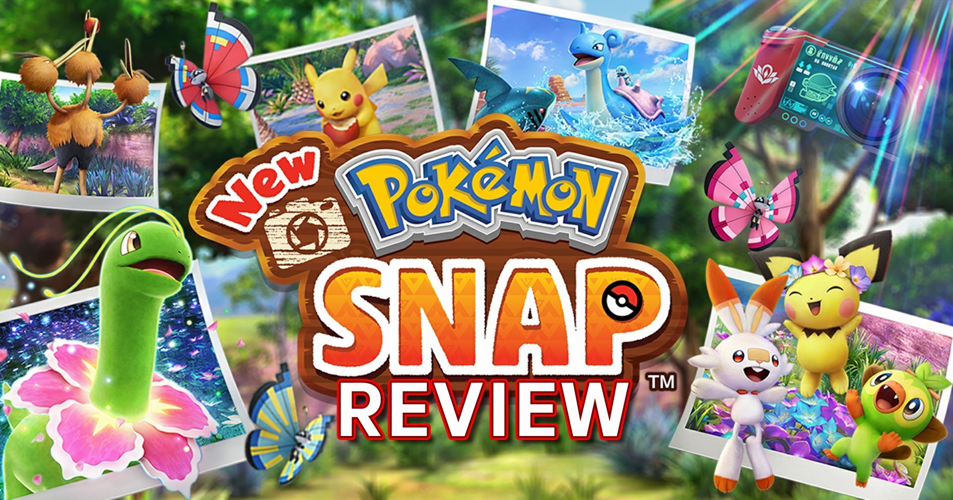 รีวิวเกม New Pokemon Snap ถ่ายรูปโปเกมอนบนเกาะสวรรค์ที่สวยงาม