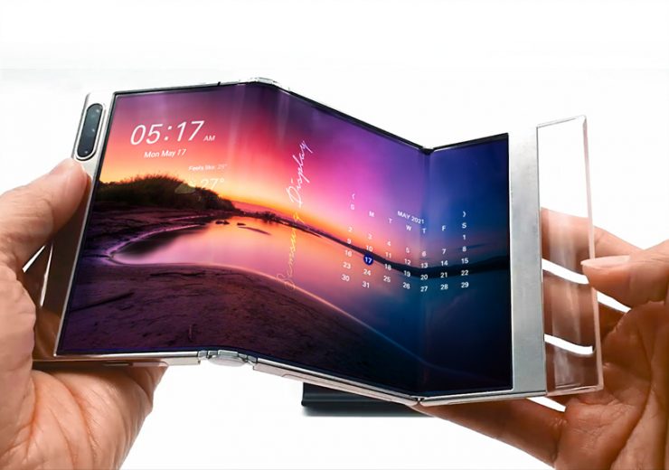 Galaxy Tab Fold ต้องมาแล้ว.. Samsung โชว์พาเนลจอใหม่ พับได้ 3 ทบ กับจอขนาดใหญ่ 17 นิ้ว พับได้!
