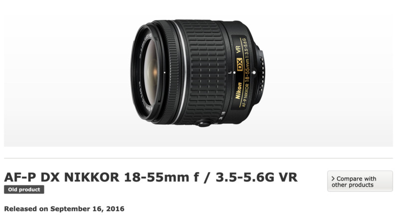 Nikkor 18-55mm f/3.5-5.6G VR 