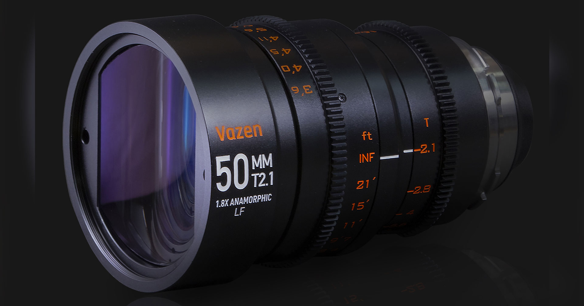 เปิดตัว Vazen 50mm T2.1 เลนส์ Anamorphic 1.8x รองรับเซนเซอร์ฟูลเฟรม เมาท์ PL, EF