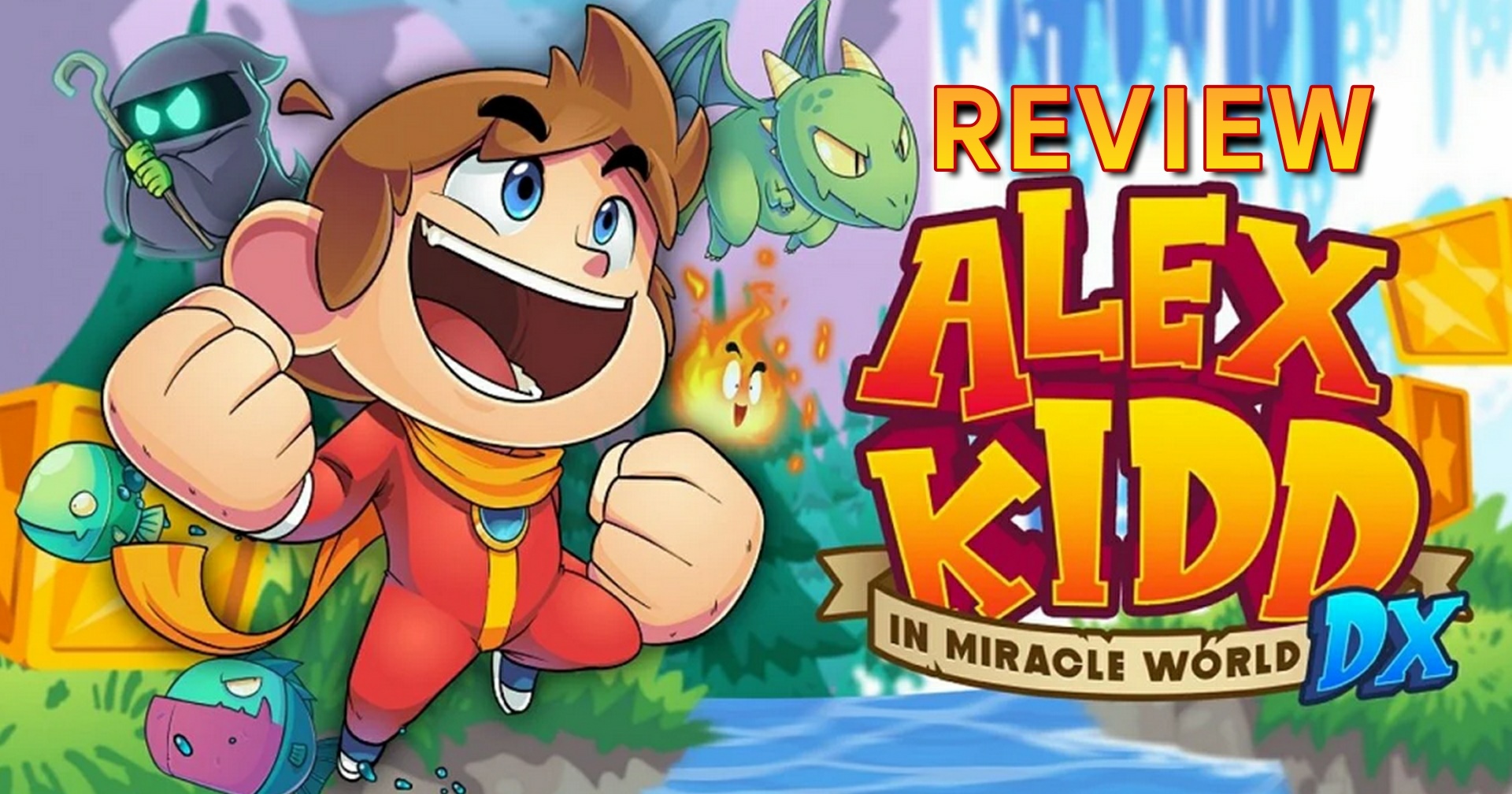 รีวิวเกม Alex Kidd in Miracle World DX ตำนานของค่าย SEGA กลับมาแบบ HD