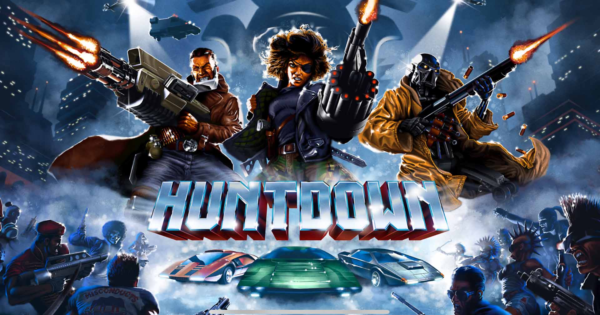 [รีวิวเกม] Huntdown เกมแอ็กชันเดินยิงสไตล์เรโทร จากคอนโซลสู่มือถือ