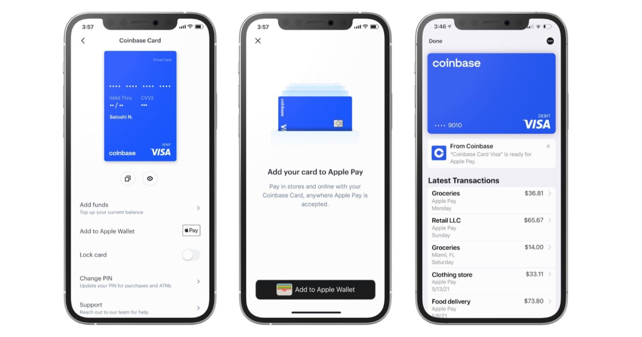 โลกจะเปลี่ยนไป! Coinbase จับมือ Apple และ Google ใช้บัตรจ่ายเงินคริปโตได้ง่าย ๆ