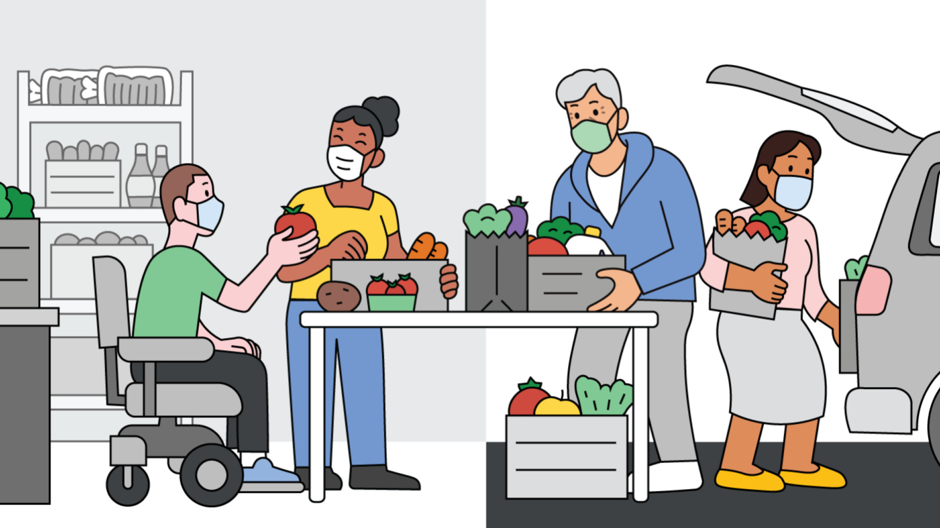 Google เปิดเว็บไซต์ Find Food Support ช่วยค้นหาธนาคารอาหาร, ตู้ปันสุขในสหรัฐฯ