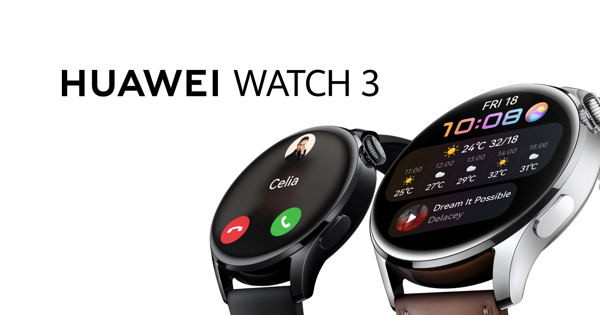 เปิดตัว HUAWEI Watch 3 สมาร์ตวอตช์รุ่นแรกที่มาพร้อมกับ HarmonyOS