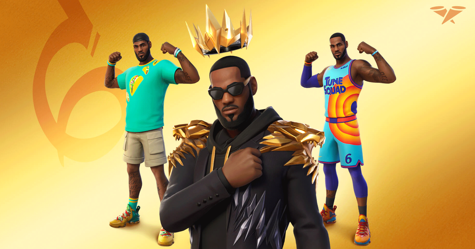 LeBron James นักบาสเกตบอล NBA ชื่อดัง เข้าร่วมขบวนรถบัส Fortnite