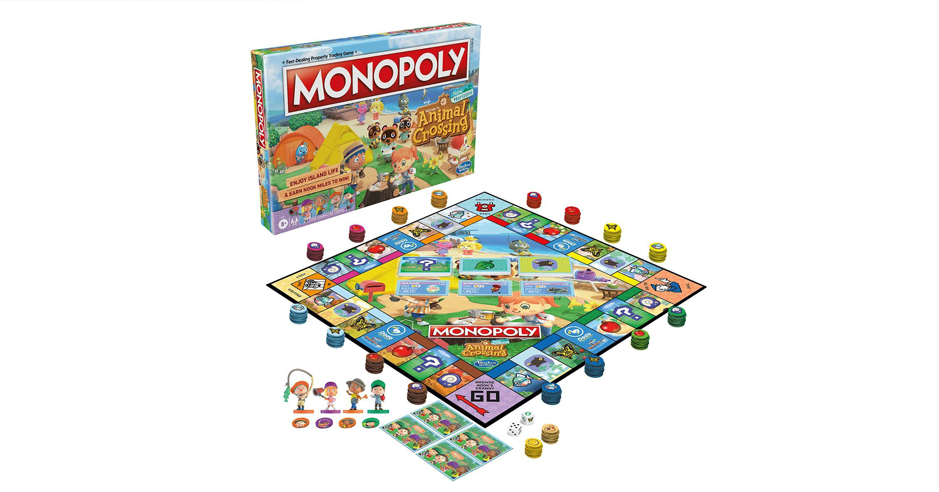 Hasbro เปิดตัวบอร์ดเกม Monopoly Animal Crossing Edition