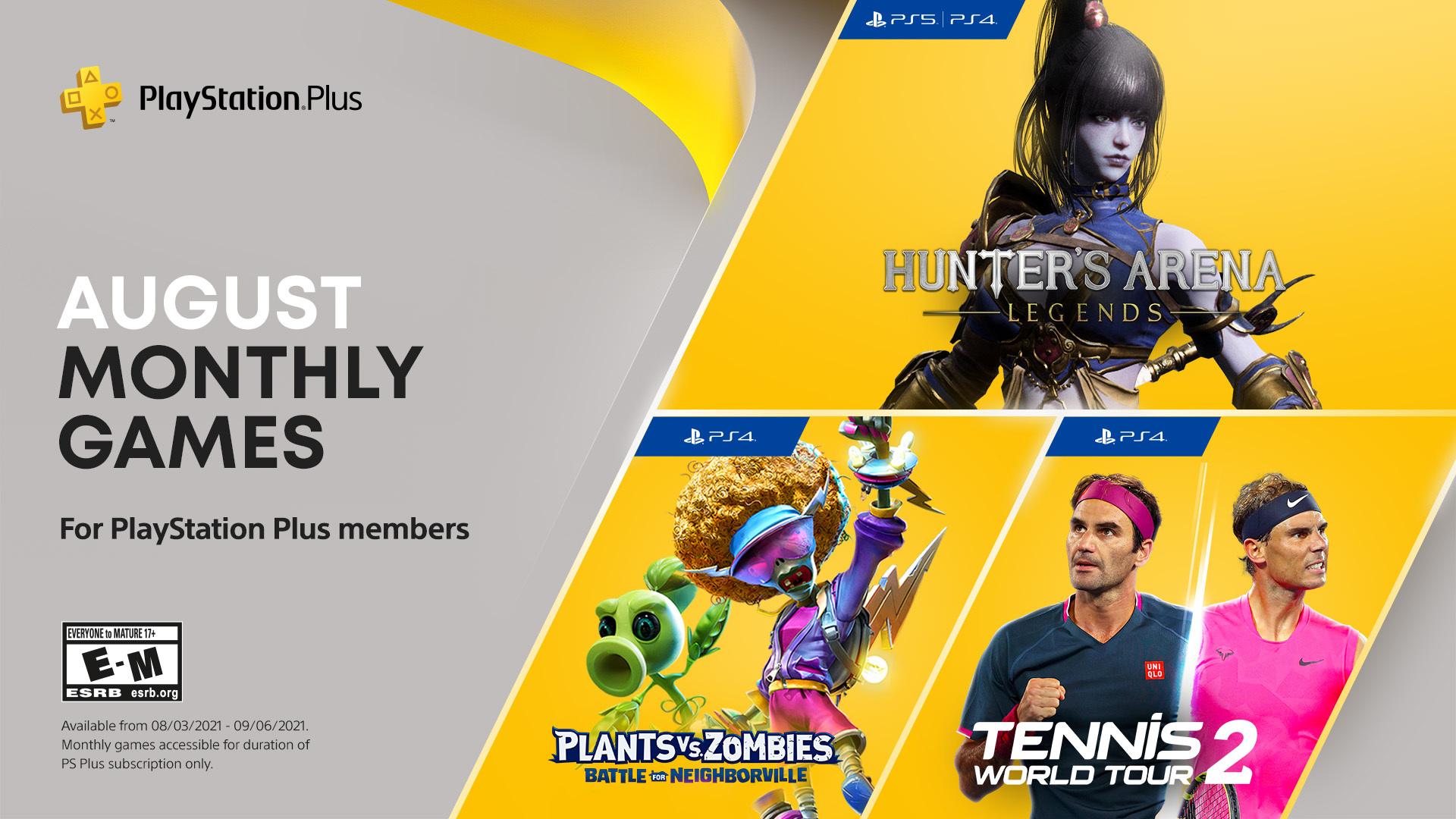 Sony เผยรายชื่อเกมฟรีของชาว PS Plus ประจำเดือนสิงหาคม 2021 (โซน 1)