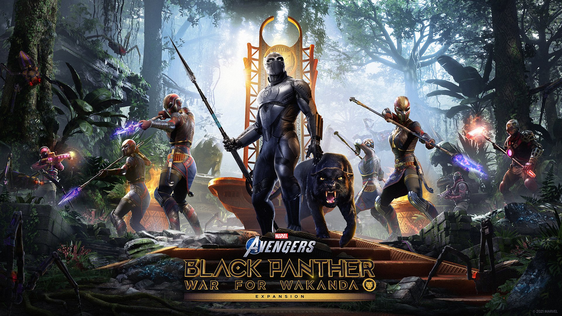 Marvel’s Avengers เตรียมเปิดให้เล่นเนื้อหาเสริม Black Panther: War for Wakanda 17 ส.ค. นี้