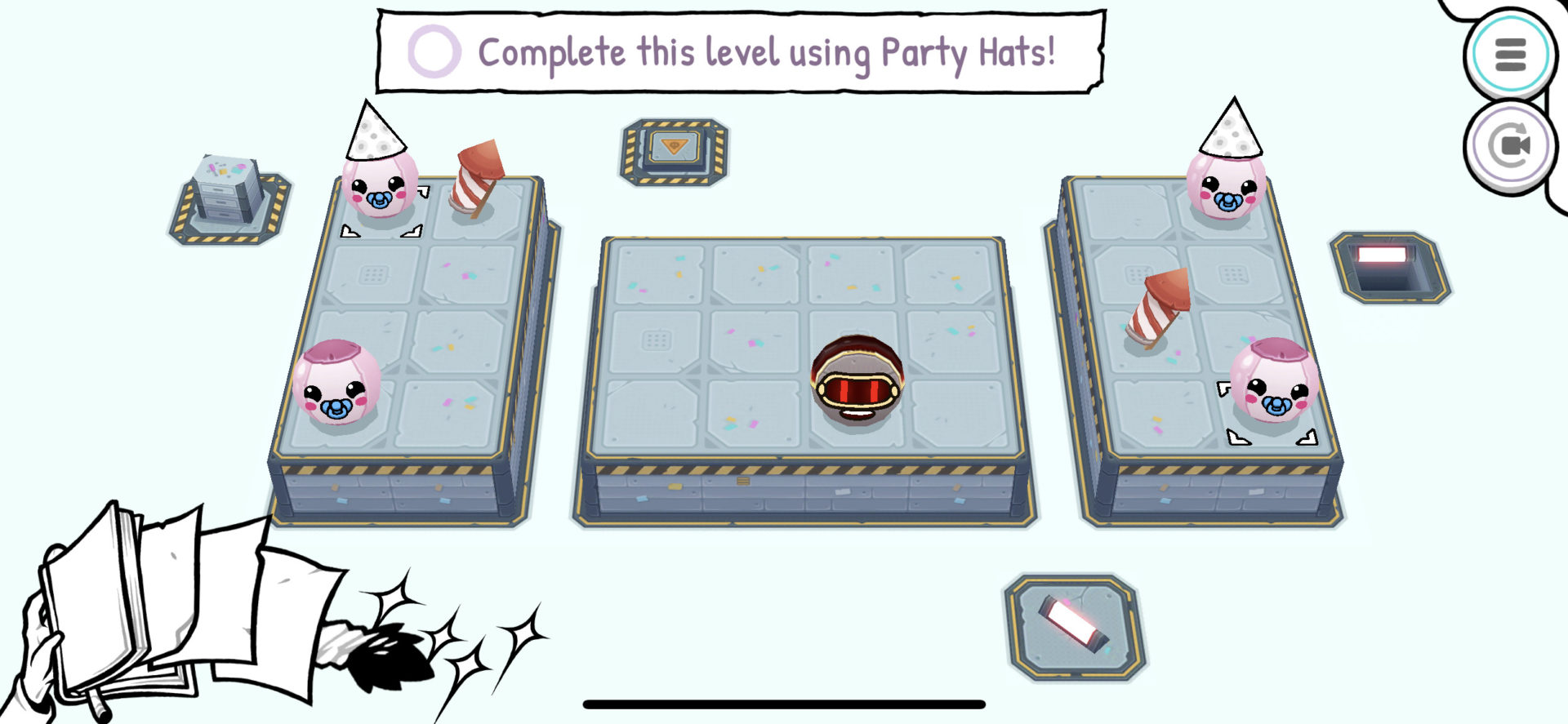 เกม Bomb Club เกมแนว Puzzle ที่จะให้คุณคิดหาวิธีวางระเบิดให้ส่งผลต่อเนื่องเป็นลูกโซ่จนราบไปทั้งแมป ขอบอกเลยว่าเล่นเพลินเอาเรื่อง