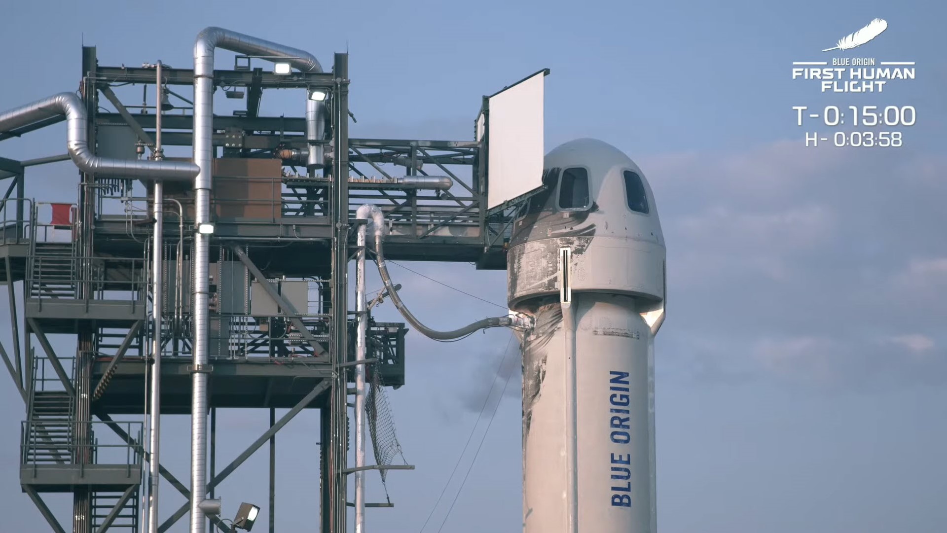 Blue Origin ปล่อย New Shepard พา Jeff Bezos ท่องขอบอวกาศครั้งแรกได้สำเร็จ
