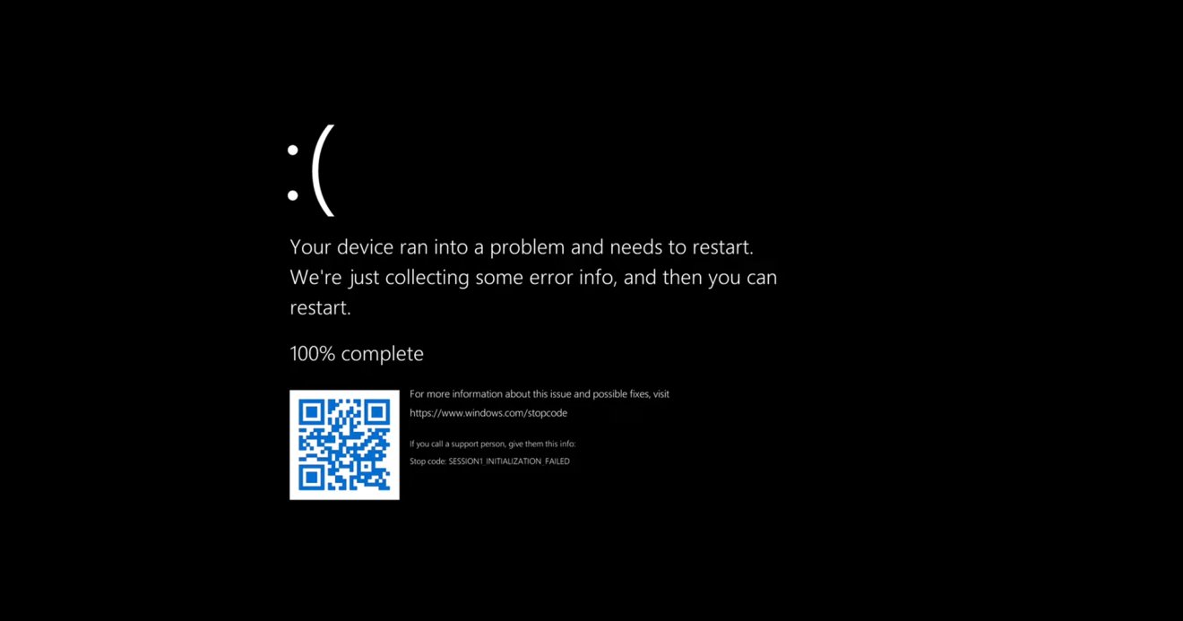 บอกลาจอฟ้า!! Windows 11 เปลี่ยนสี Blue Screen จากสีฟ้าเป็นสีดำแทน