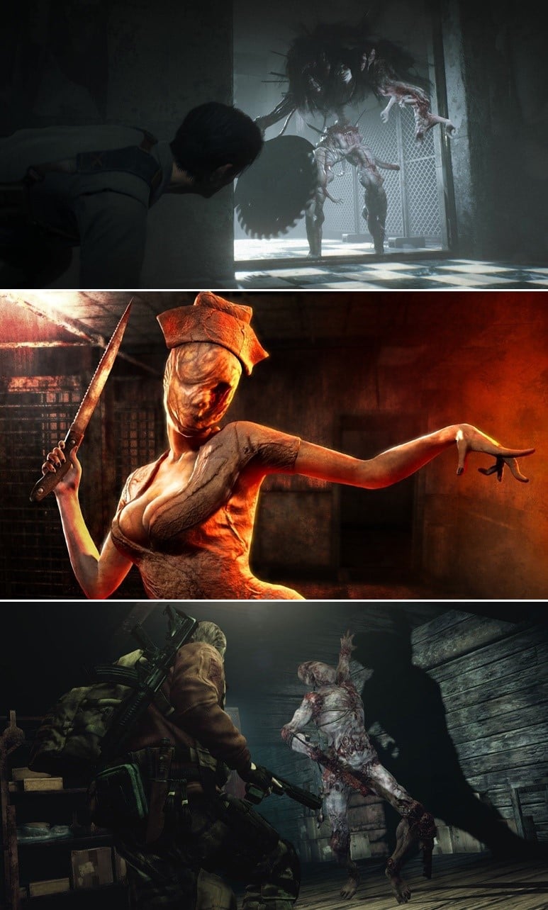 The Evil Within
Silent Hill’ 
Resident Evil Revelations 2