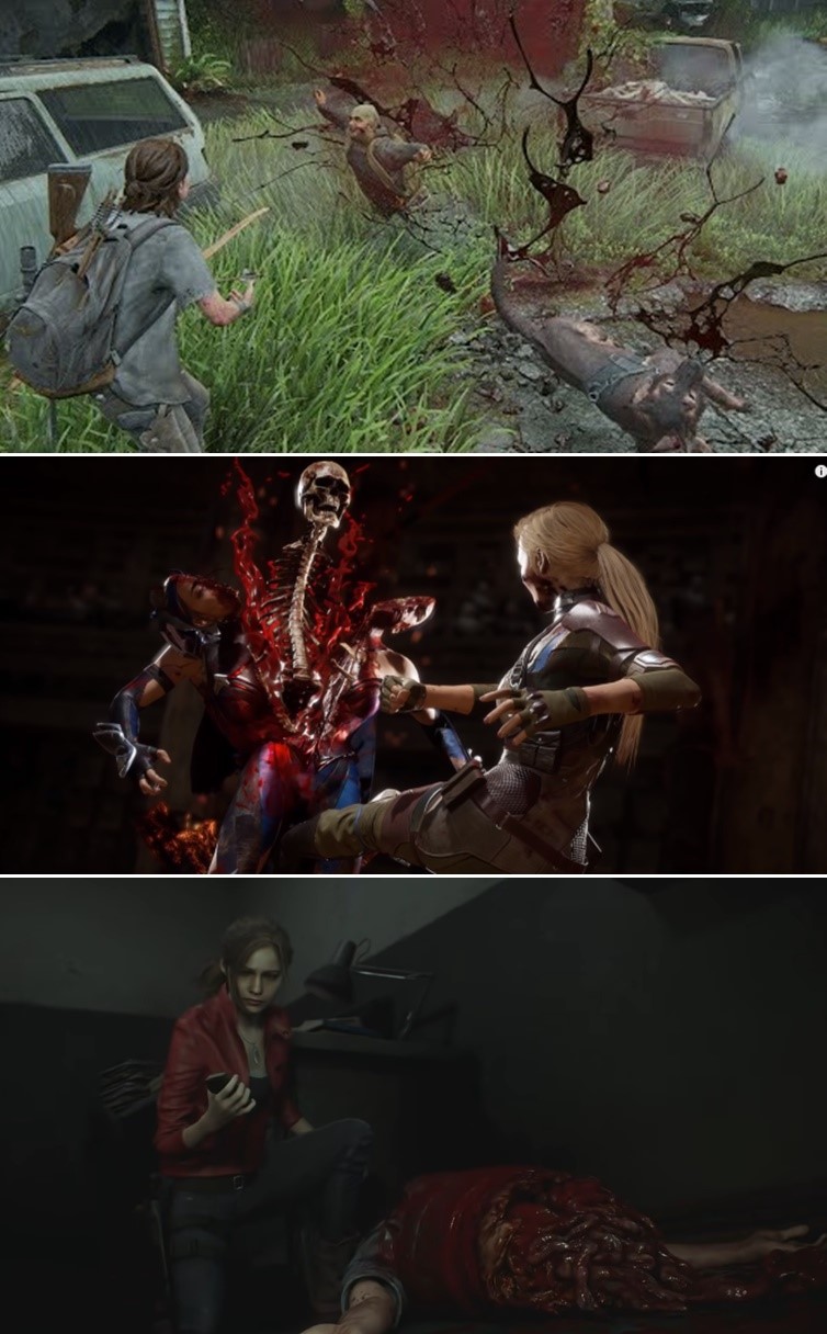 The Last of Us’
‘Mortal Kombat‘
Resident Evil