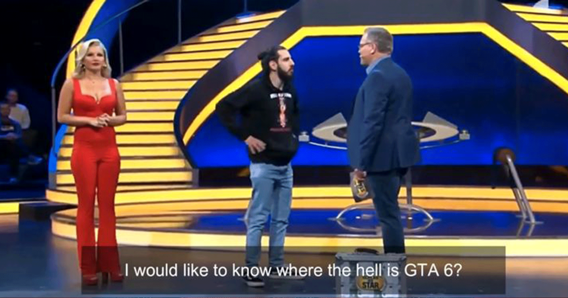 เกมเมอร์บุกรายการเกมโชว์ถามหา GTA 6