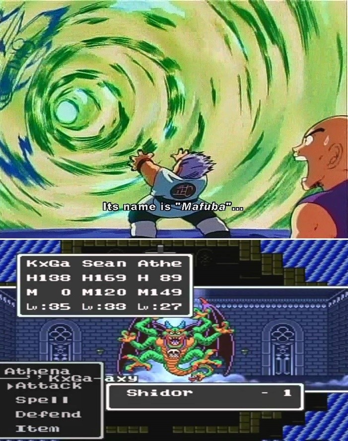 Dragon Ball 
 Dragon Quest