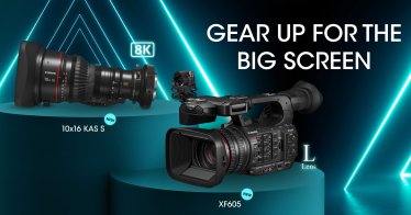 เผยโฉม “Canon XF605” กล้องถ่ายวิดีโอ 4K พร้อมเลนส์ Canon 10×16 KAS S เลนส์ซูมเพื่อการบรอดแคสต์ระดับ 8K