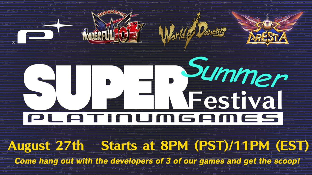 งาน PlatinumGames Super Summer Festival
