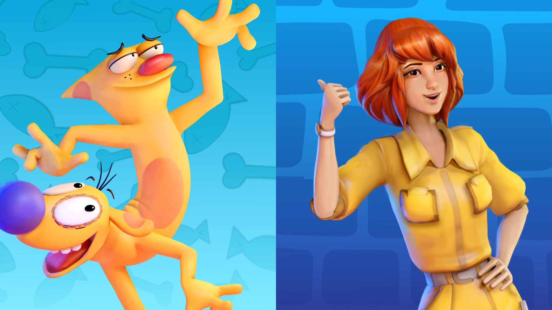 Nickelodeon All-Star Brawl เพิ่มตัวละคร CatDog และ April O’Neil