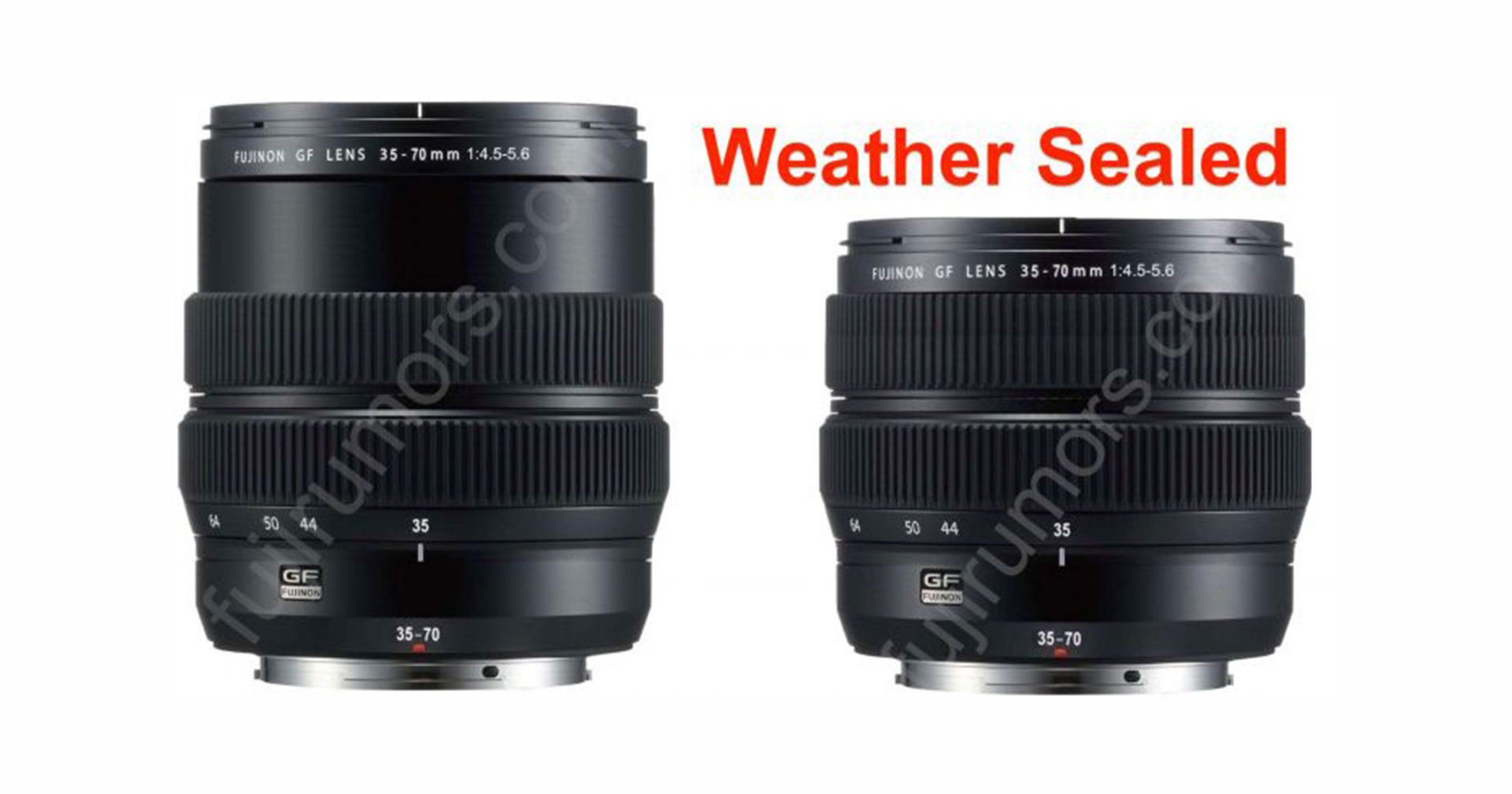 อัปเดตข่าวลือ Fujinon GF 35-70mm f/4.5-5.6 จะมาพร้อม Weather Sealing