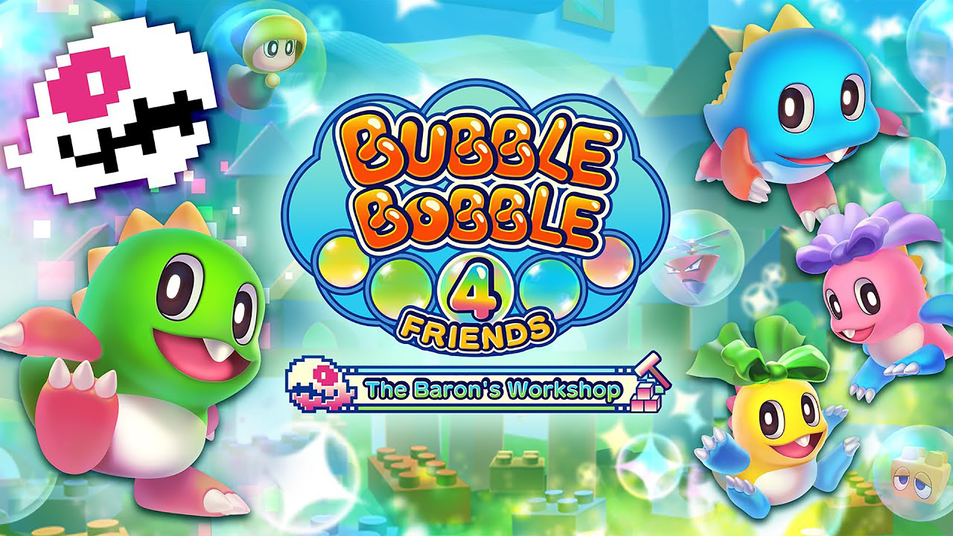 Bubble Bobble 4 Friends: The Baron’s Workshop เตรียมลง PC 30 ก.ย. นี้