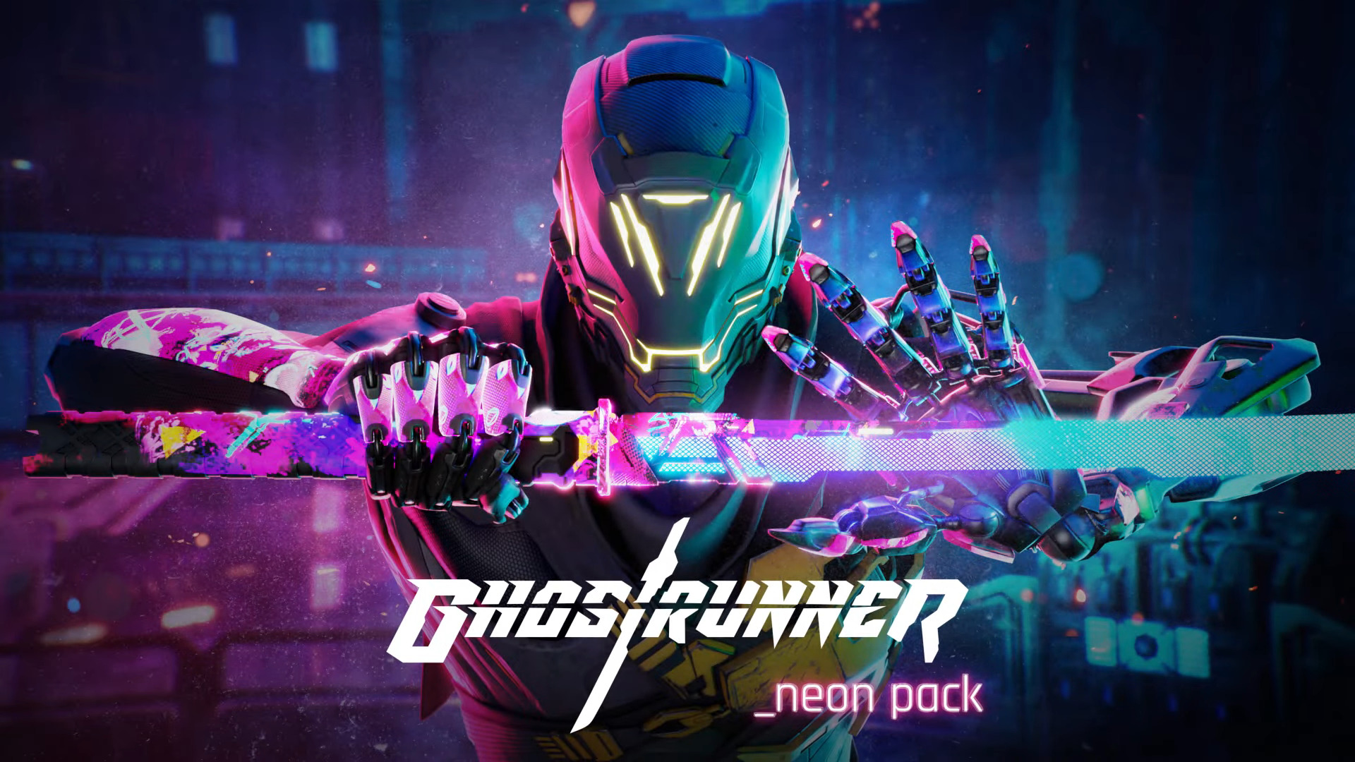 Ghostrunner เพิ่มโหมดใหม่และ Neon Pack