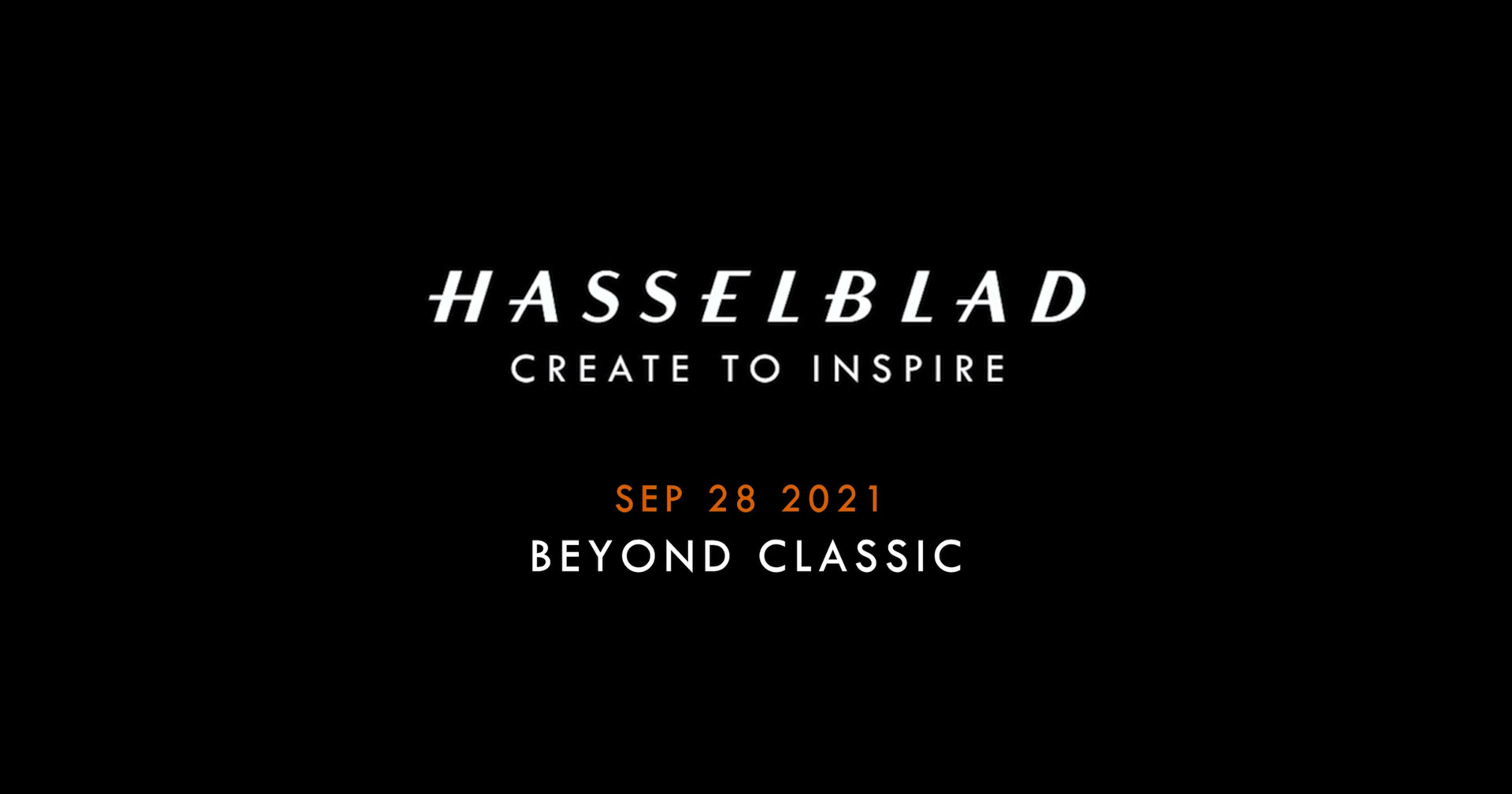 Hasselblad ปล่อยทีเซอร์ ‘Beyond Classic’ เตรียมเปิดตัวผลิตภัณฑ์ใหม่ 28 ก.ย.