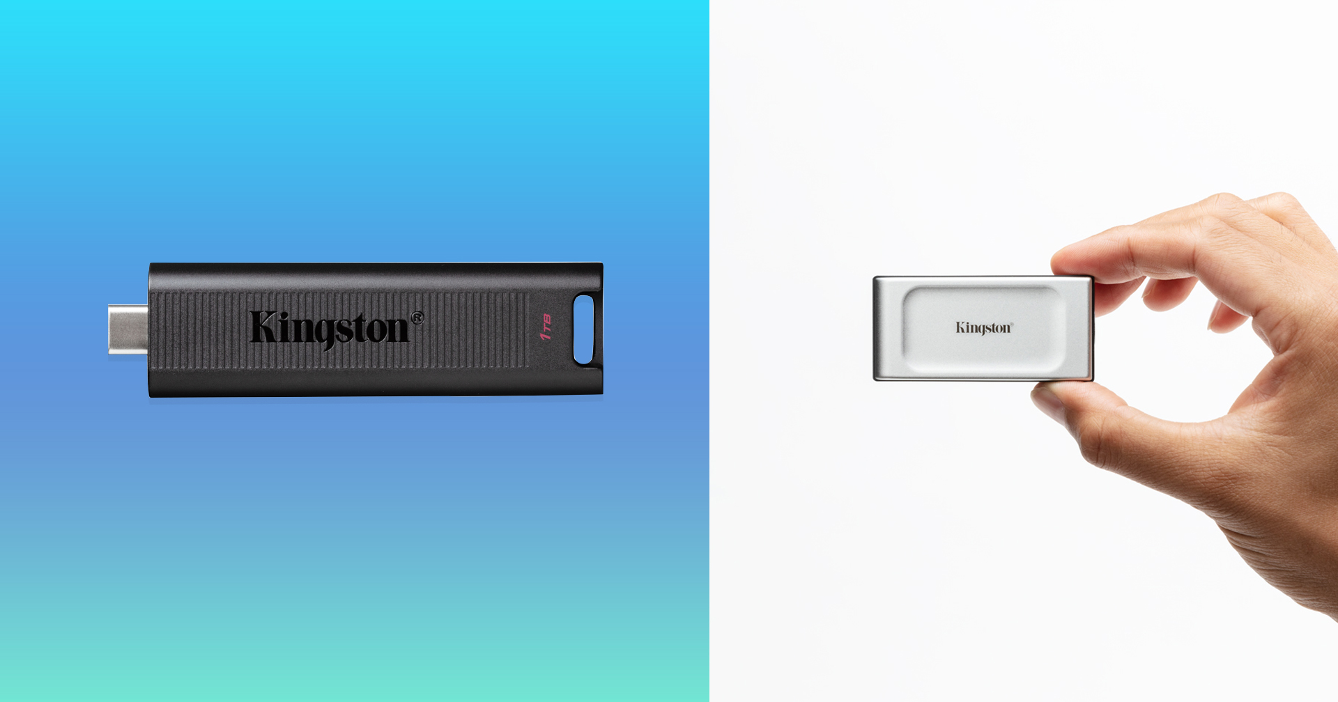เปิดตัว “XS2000” SSD แบบพกพาขนาดกะทัดรัดและ “DataTraveler Max” แฟลชไดร์ฟ USB 3.2 Gen 2