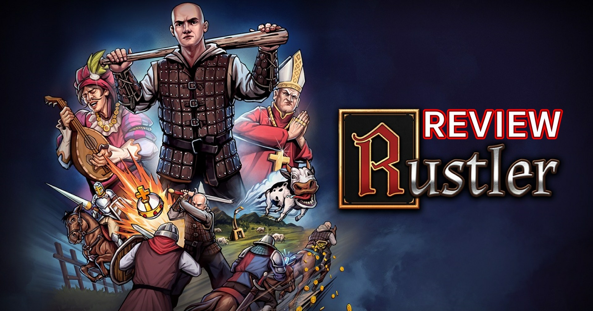 รีวิวเกม Rustler เกมแนว GTA 2 มิติฉบับย้อนไปสู่ยุคกลาง