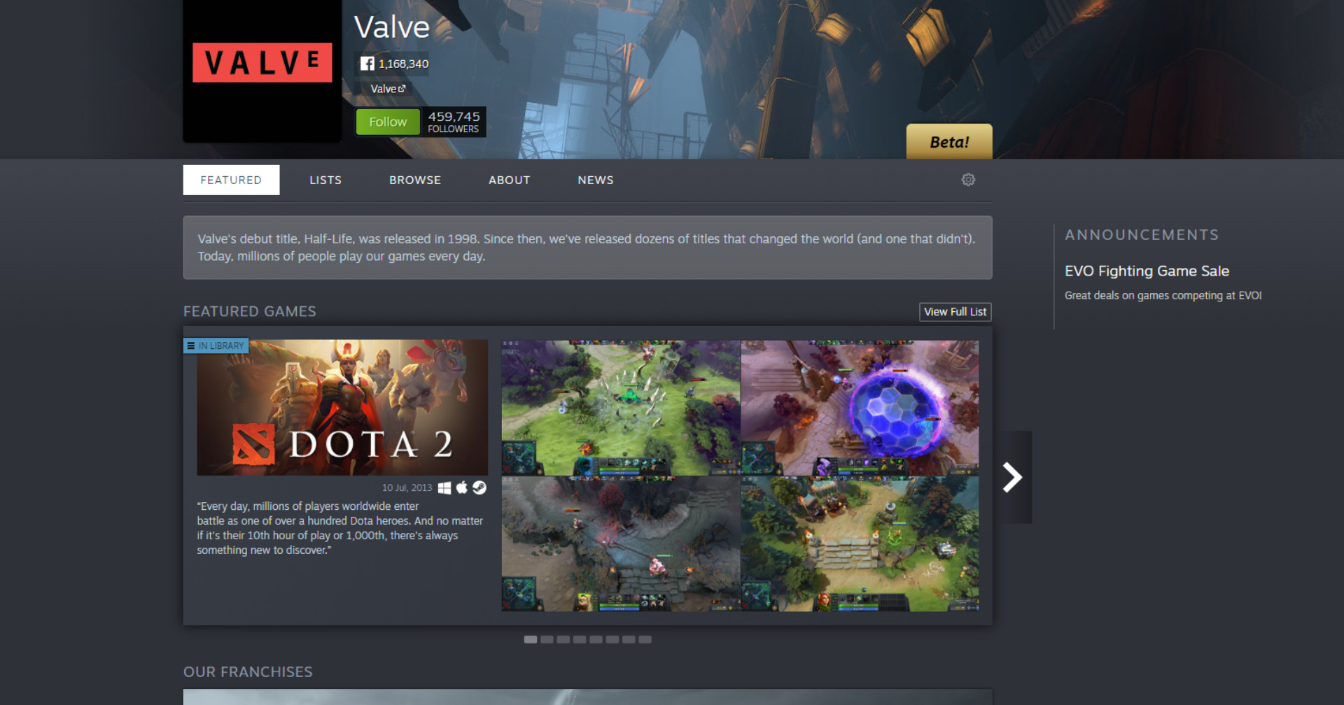 Steam เพิ่มฟีเจอร์เพิ่มเกม Free To Play ไว้ใน Library โดยไม่จำเป็นต้องดาวน์โหลดเกม