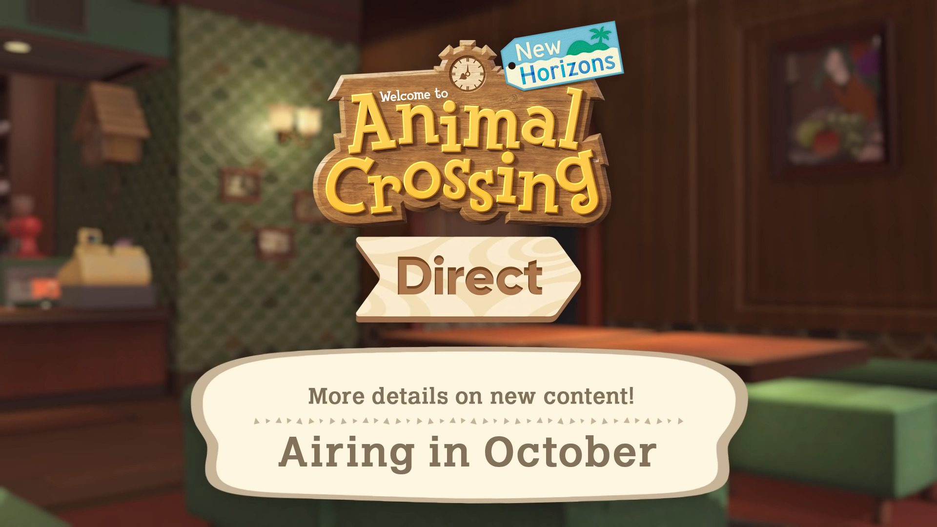 งาน Animal Crossing: New Horizons Direct
