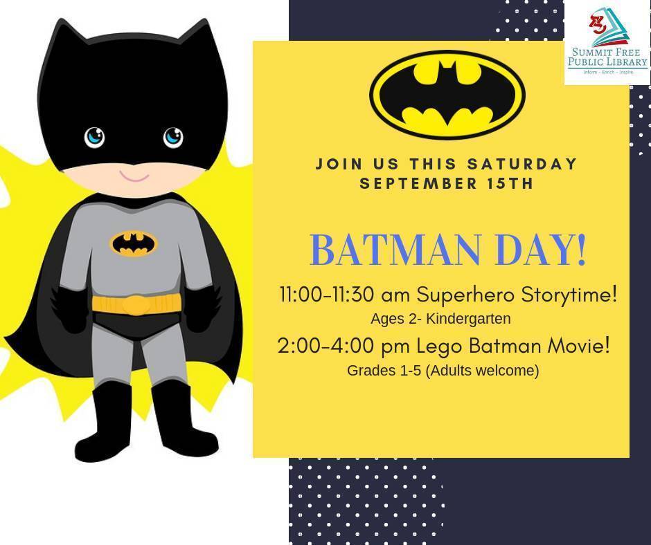 Beartai Buzz Batman Day