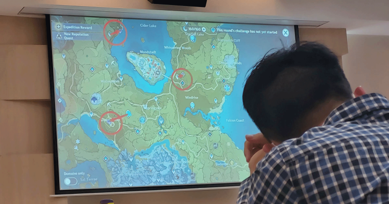 แผนที่ Genshin Impact