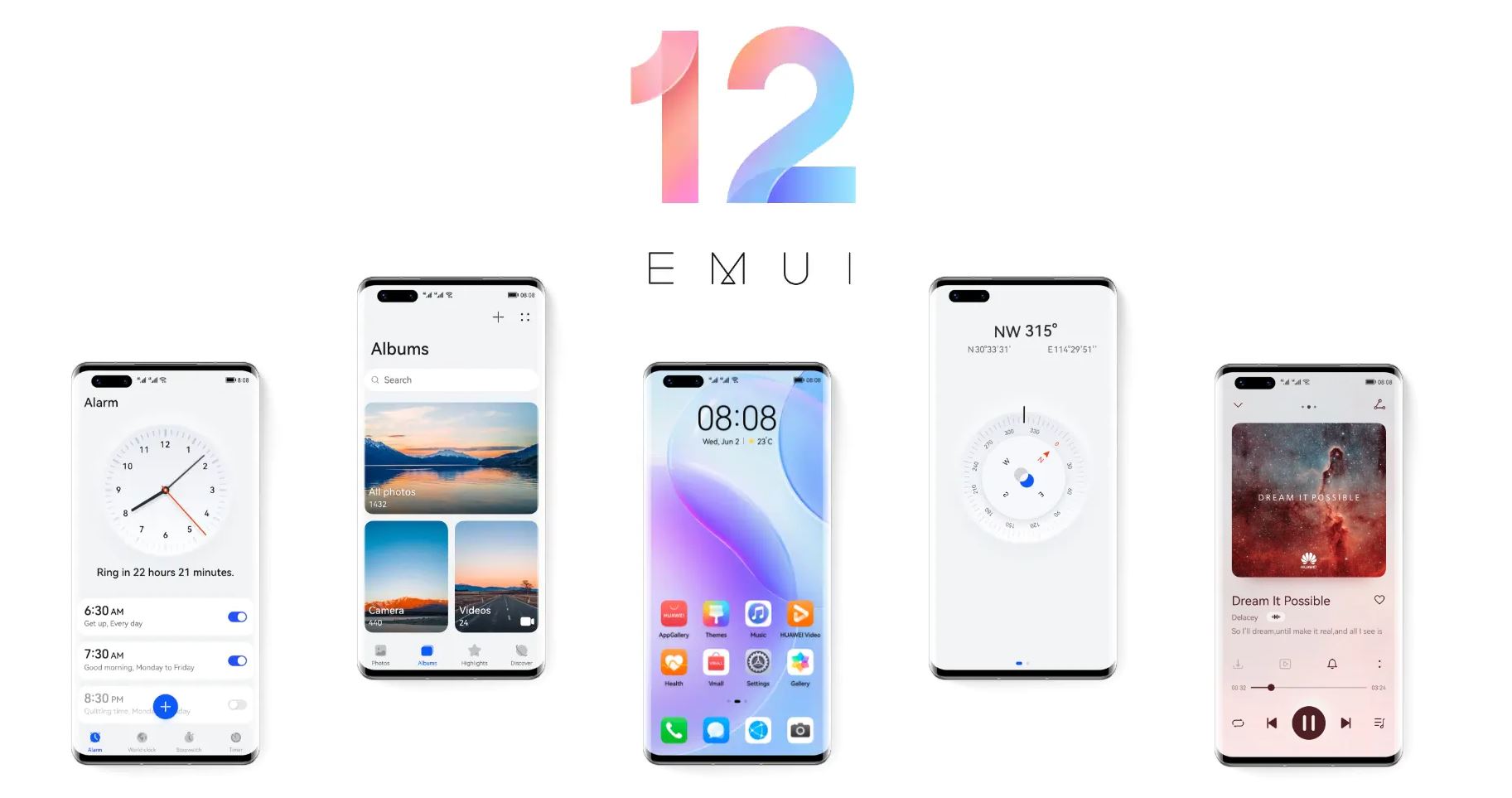 เผยรายชื่อสมาร์ตโฟน Huawei ที่จะได้ใช้ EMUI 12