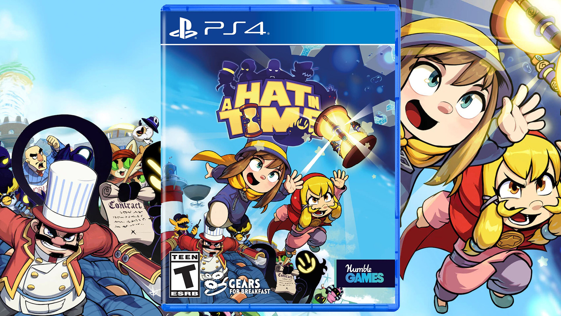 Hat in Time เวอร์ชัน PS4 จะวางจำหน่ายในรูปแบบแผ่นดิสก์ 12 พ.ย. นี้