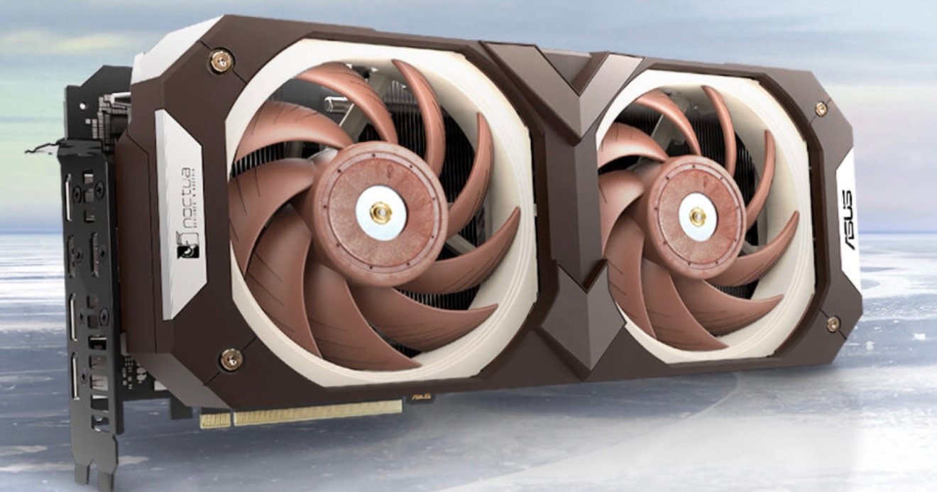 Asus เปิดตัวการ์ดจอ RTX 3070 Noctua Edition