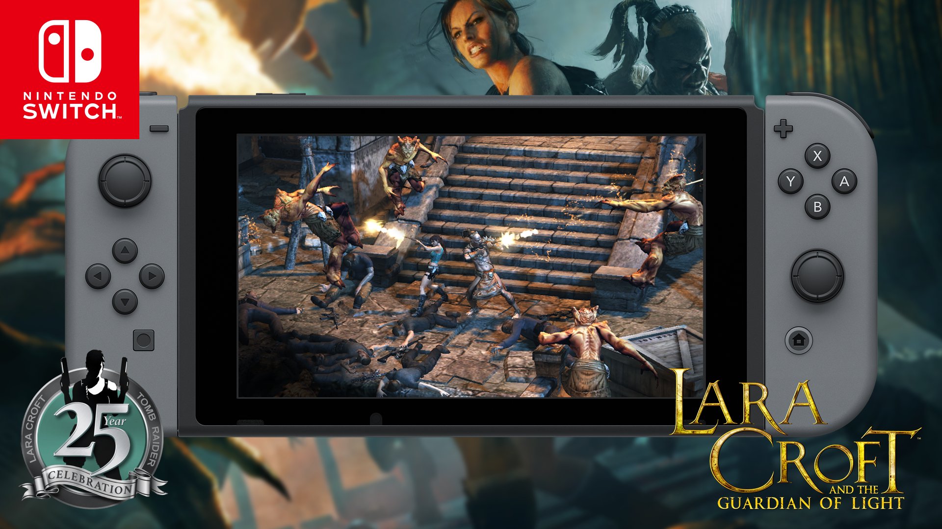 Lara Croft and the Guardian of Light และ Lara Croft and the Temple of Osiris จะวางจำหน่ายบน Nintendo Switch ในปี 2022