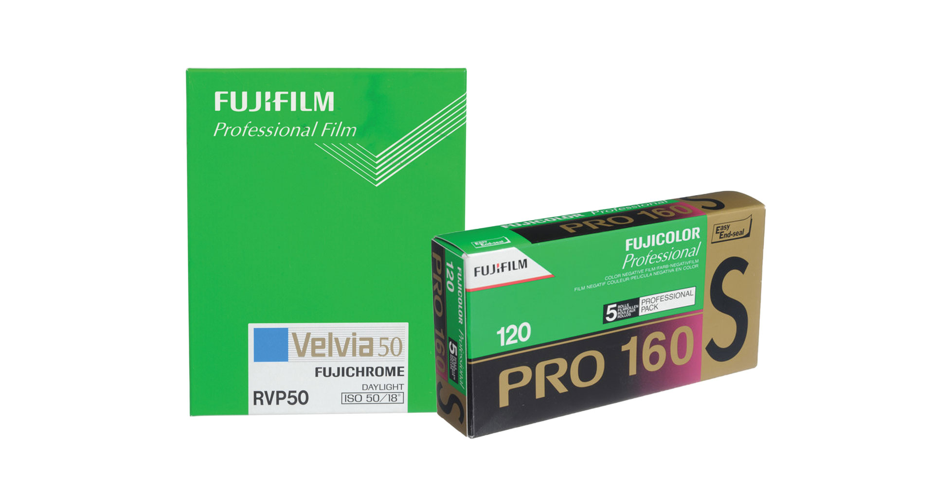 FUJIFILM ประกาศยุติการผลิตฟิล์ม Fujicolor PRO 160NS 120 และ Fujichrome VELVIA50 CUT size 