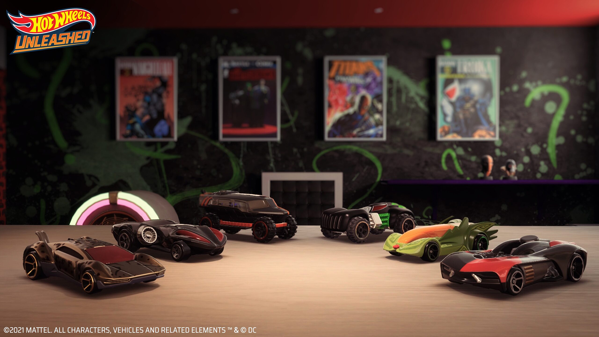 Hot Wheels Unleashed จะเพิ่มรถของวายร้ายจากค่าย DC ในเดือนพฤศจิกายนนี้