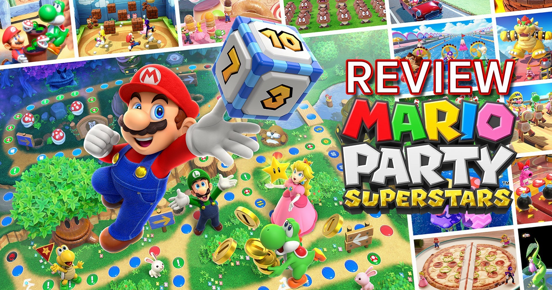 รีวิวเกม Mario Party Superstars รวมฮิตเกมทำลายมิตรภาพในตำนาน