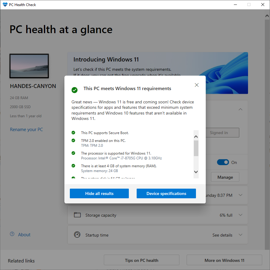 PC Health Check