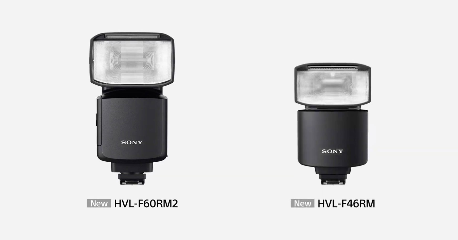 เปิดตัวแฟลช Sony HVL-F60RM2 และ HVL-F46RM สำหรับกล้องมิเรอร์เลสซีรีส์ alpha