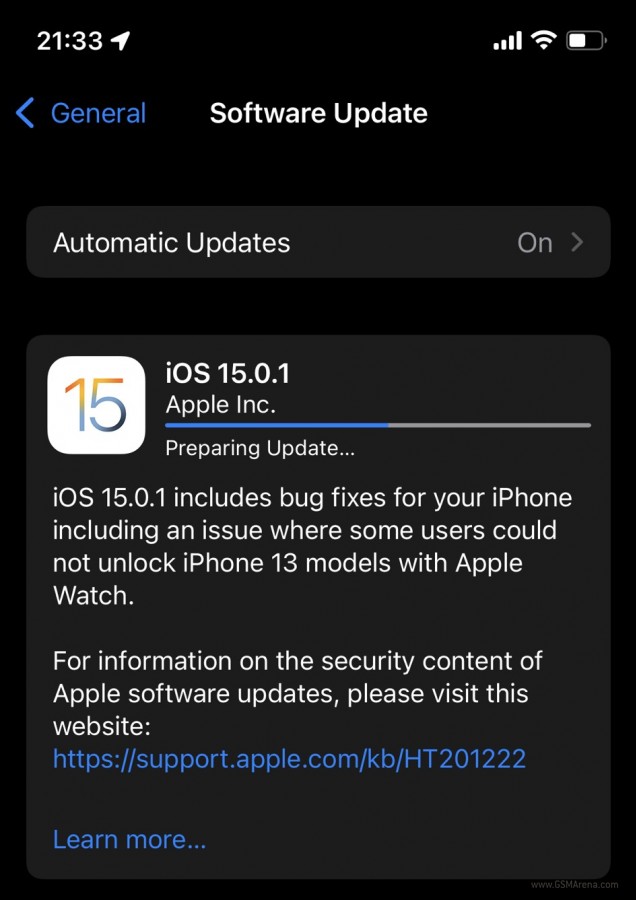 iOS 15