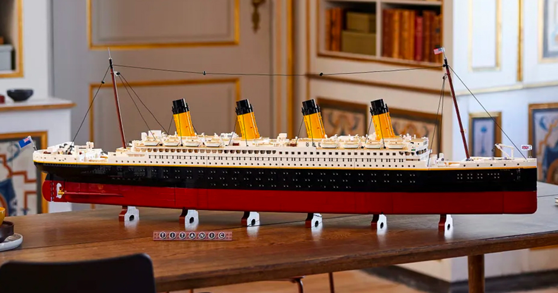 มาต่อ LEGO กว่า 9,090 ชิ้น เป็นเรือไททานิคกันเถอะ!