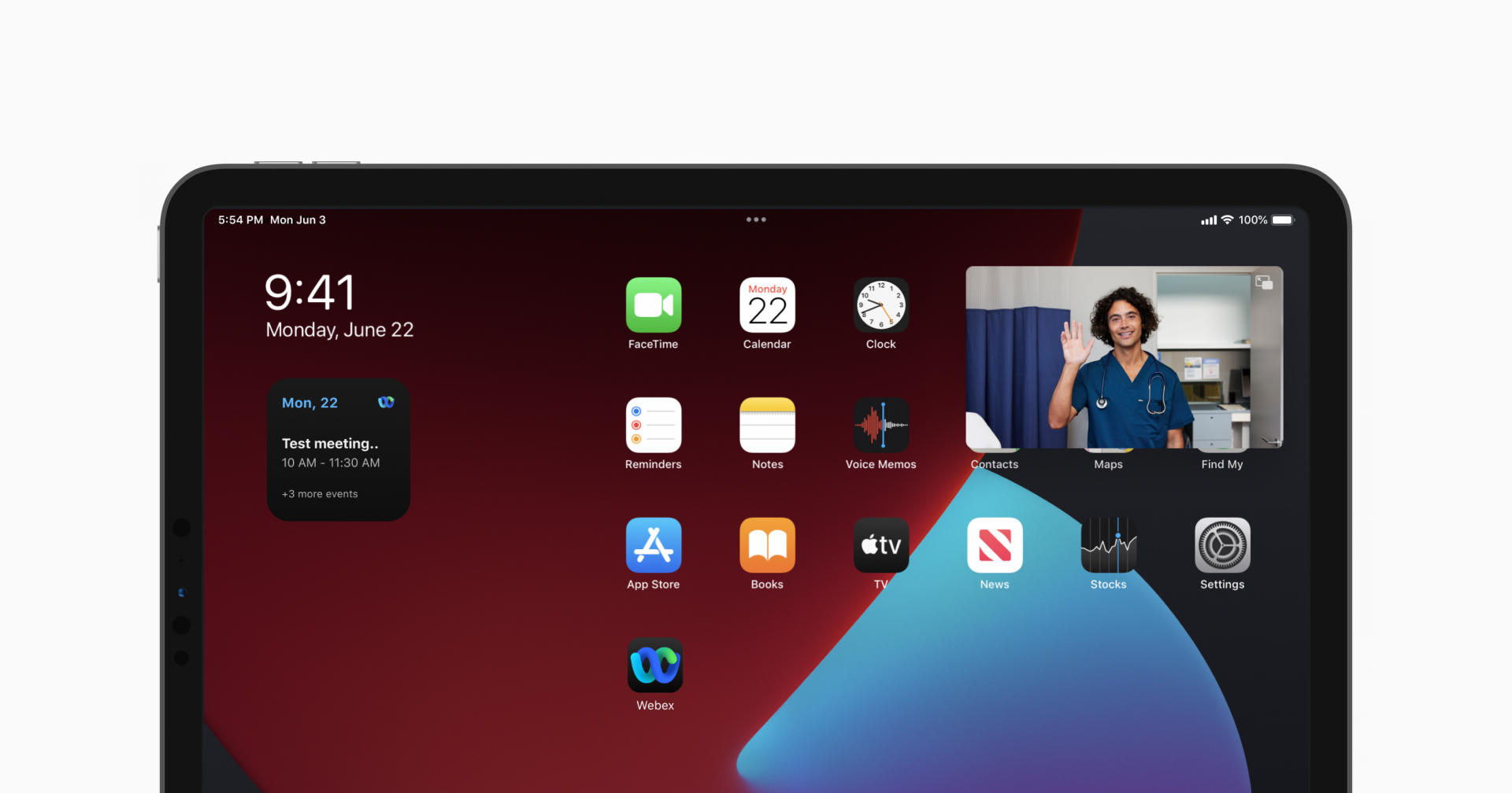 Webex ออกอัปเดตแอปบน iPad ทำจอเล็ก ใช้แอปอื่นไปด้วยได้แล้ว